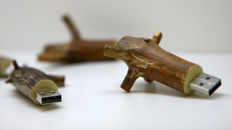 Bei der Gestaltung von USB-Sticks kann man auch erfinderisch sein.
