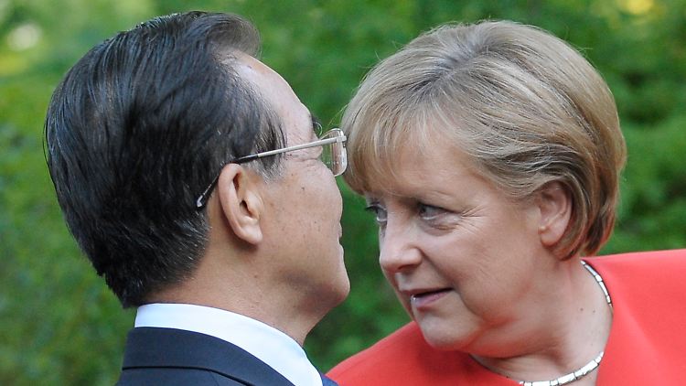 Wen mit Merkel: "strategische Partnerschaft"?