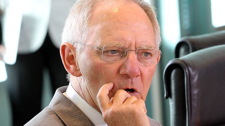 Schäuble würde gerne mehr sparen.