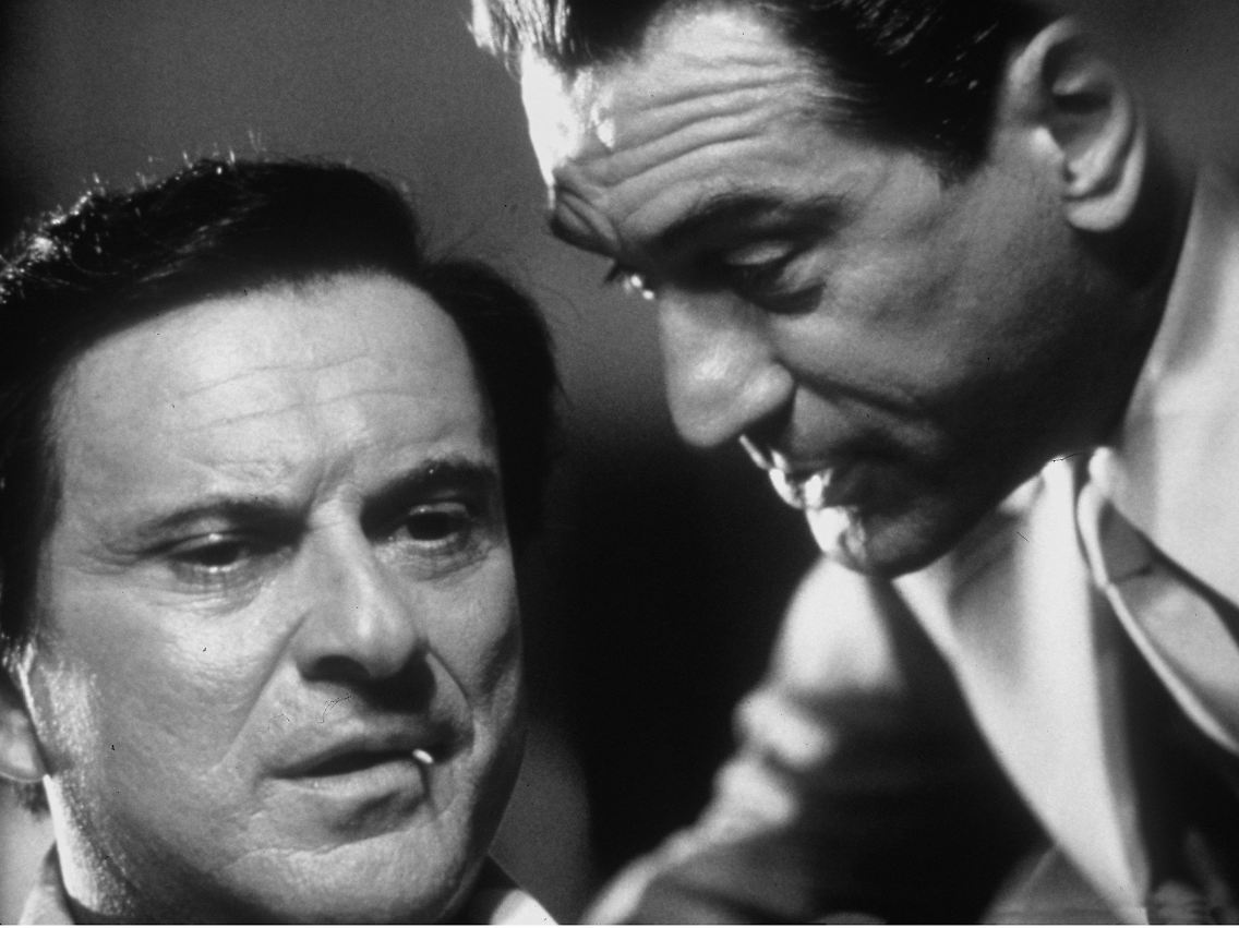 Mit Joe Pesci in "Casino" - einem, was sonst?, Mafia-Film.
