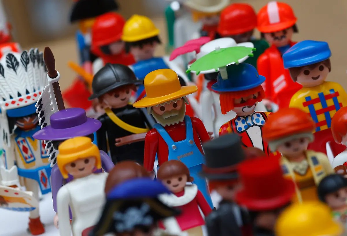 Playmobil-toy-figures-are-pictured-at-a-plant-of-Geobra-Brandstaetter-in-Zirndorf-near-Nuremberg-April-9-2014