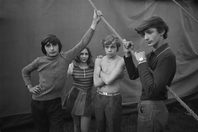 Ute-Mahler-Zirkus-Hein-Aue-1973-Aus-der-Werkgruppe-Zusammenleben-1972-1986