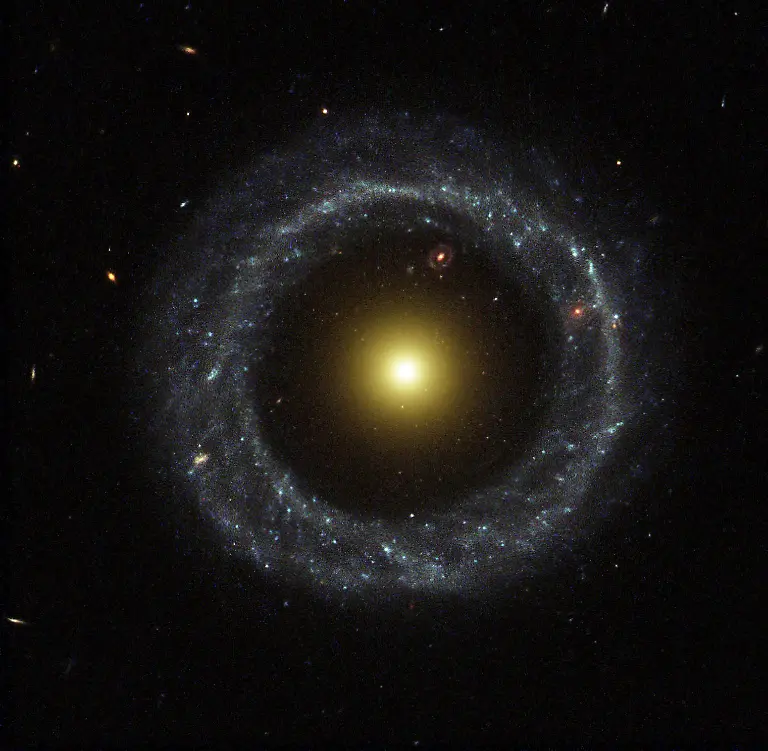 Hoag-s-object-Polarringgalaxie