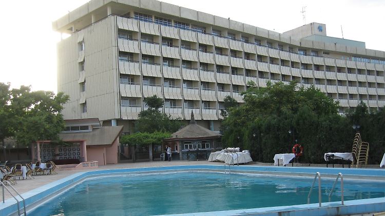 Das Intercontinental in Kabul.