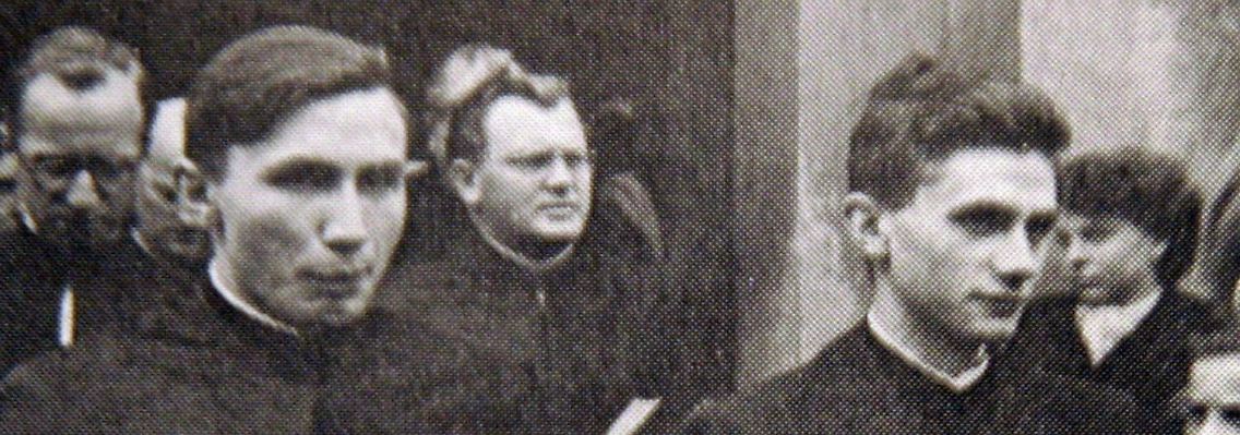 29. Juni 1951: Joseph (r) und Georg Ratzinger werden in Freising zu Priestern geweiht.