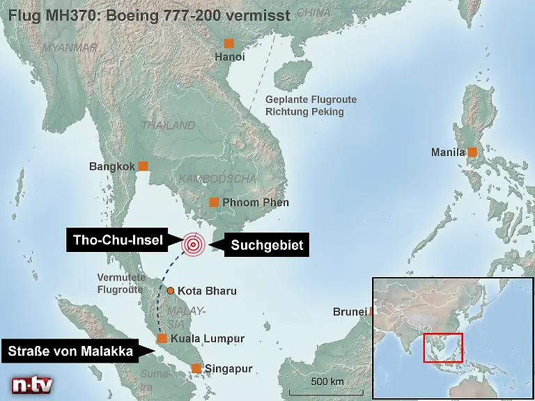 Stepmap-Flug-MH370-Malakka