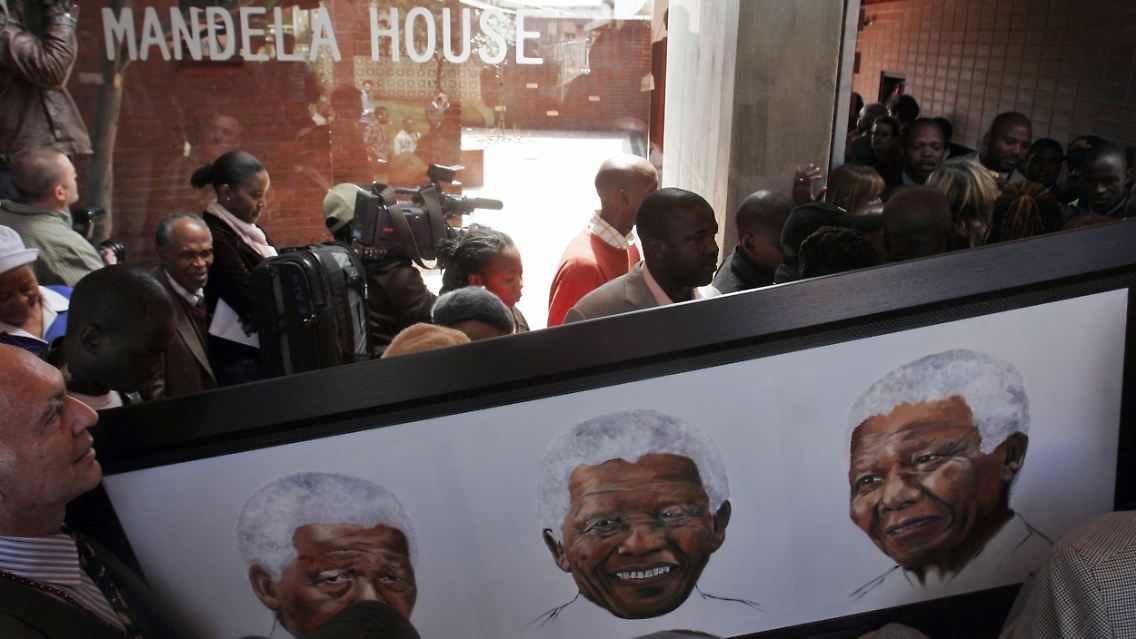 "Mandela house" in Soweto.