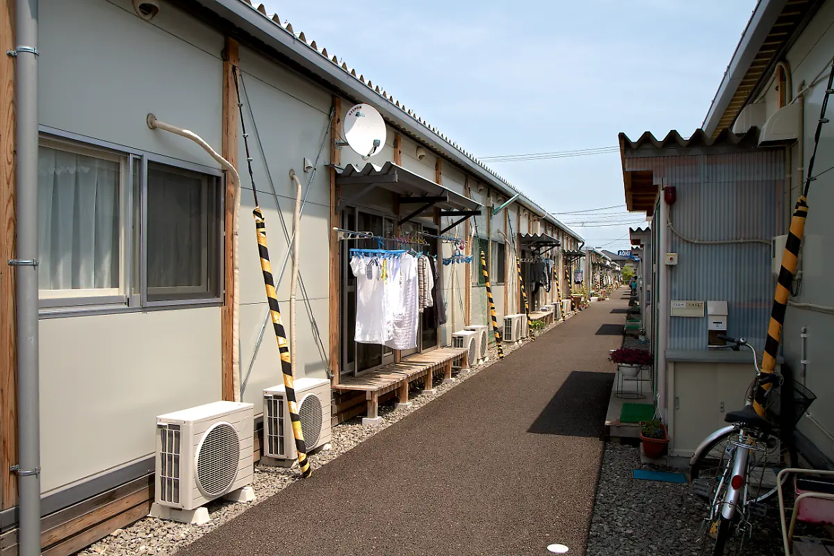 Fukushima-Wohncontainer