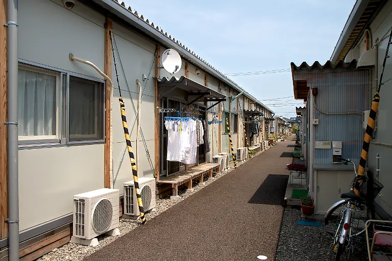 Fukushima-Wohncontainer