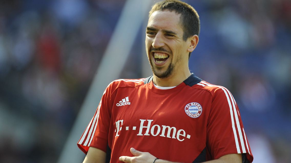 Jung und begehrt: Franck Ribéry.