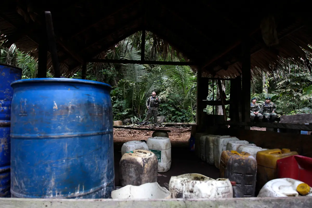 Kokain-Labor-Kolumbien