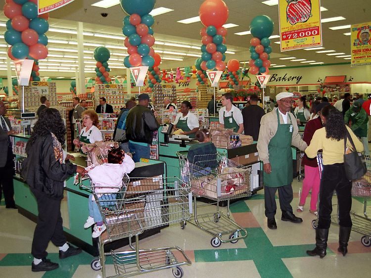 Supermarkt im texanischen Fort Worth.