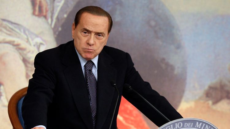 Böse Miene bei Berlusconi: Nach Griechenland hat Italien den zweithöchsten Schuldenstand in der Euro-Zone. 