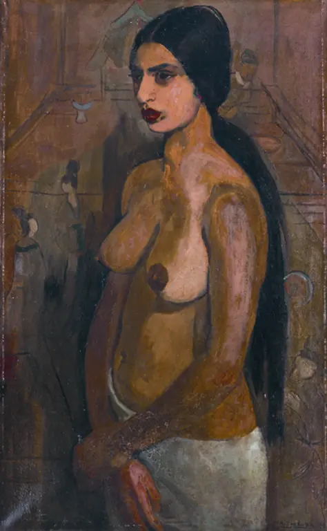 Amrita-Sher-Gil-Selbstportraet-als-Tahitianerin-1935