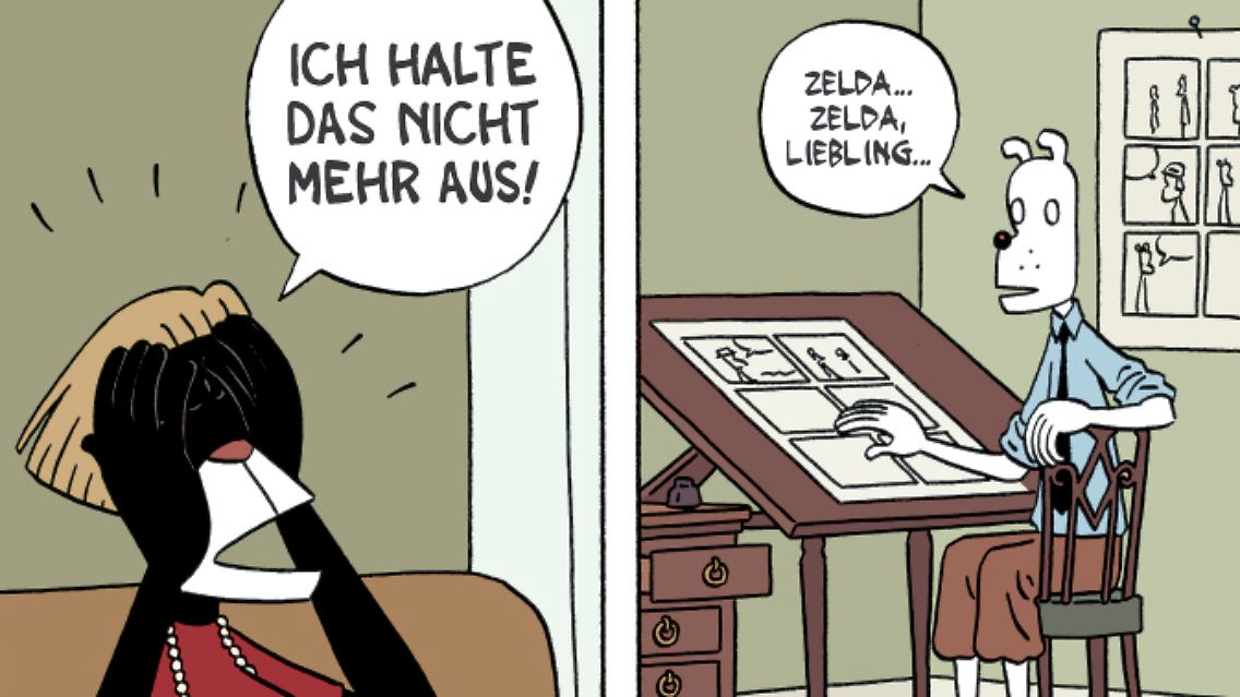 Probleme, Probleme: Fitzgeralds Frau Zelda ist unleidlich.