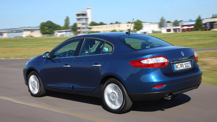 Der Kofferraum des Fluence fasst 530 Liter.