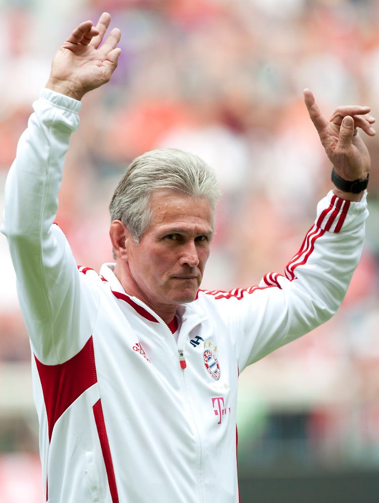 Heynckes erntete einige Vorschusslorbeeren von den Rängen.