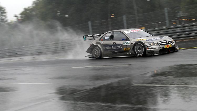 Bruno Spengler lag in Führung, als das DTM-Rennen auf dem Norisring vorzeitig abgebrochen wurde.