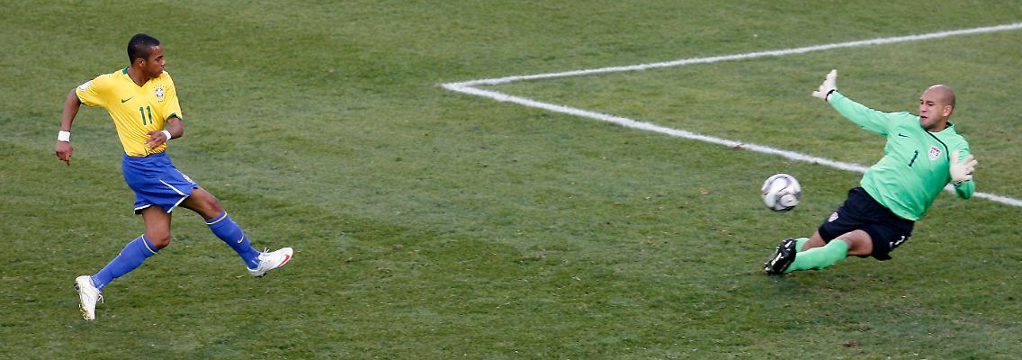 In der 20. Minute sorgte Robinho für die Vorentscheidung.
