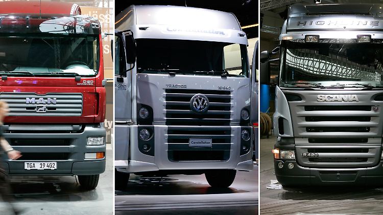 Drei Lkw-Marken unter einem dem VW-Dach