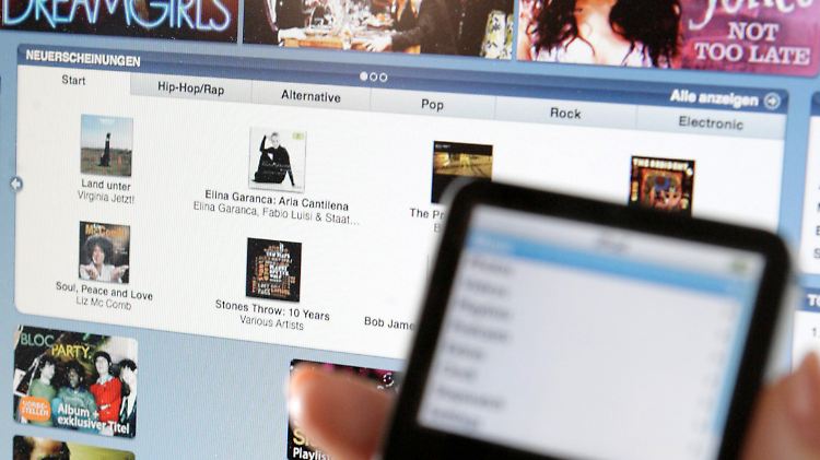 Mit der aktuellen Software sind iPod und iPhone die einzigen mobilen Geräte, die Zugang zum Apple-Store haben.