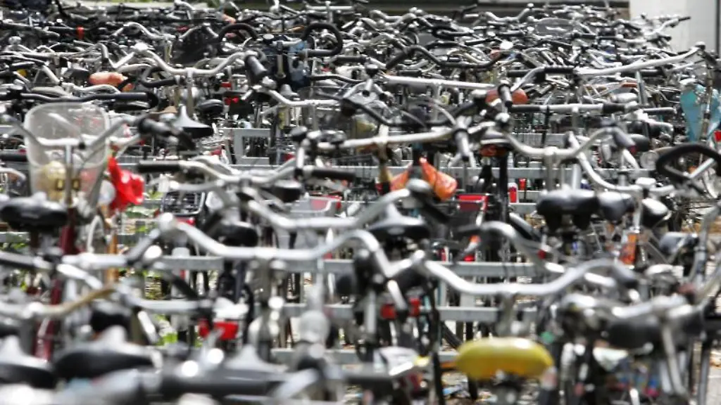 Gebrauchte-Fahrraeder-gelangen-nicht-immer-auf-ehrliche-Weise-in-den-Handel-Manchmal-stammen-sie-von-Fahrradparkplaetzen-wie-diesen-in-Muenster