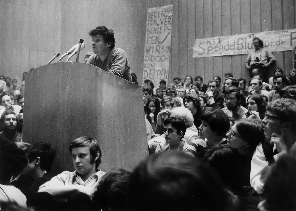 Kiesinger-Cohn-Bendit-FU-Berlin