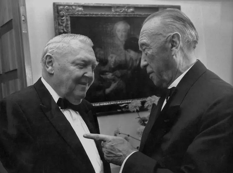 erhard-Adenauer-Amtsuebergabe-11101963