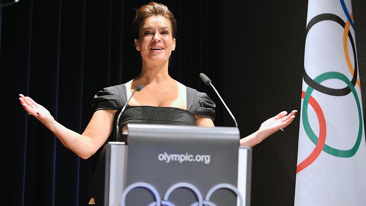 Katarina Witt ist das Gesicht der Münchener Olympiabewerbung - aber reicht ihr Charme?