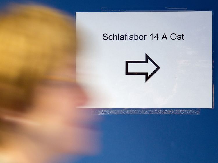 Im Schlaflabor des Universitätsklinikums Münster.