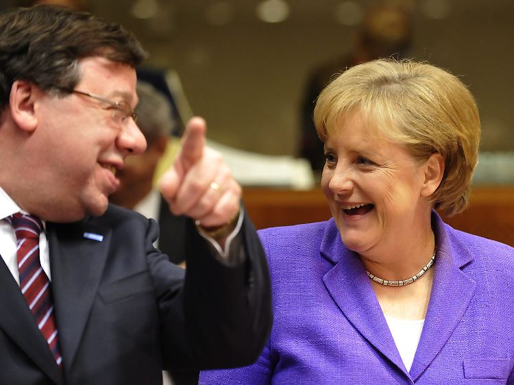 Zweiter Anlauf für Irland: Der irische Ministerpräsident Cowen und Bundeskanzlerin Merkel.
