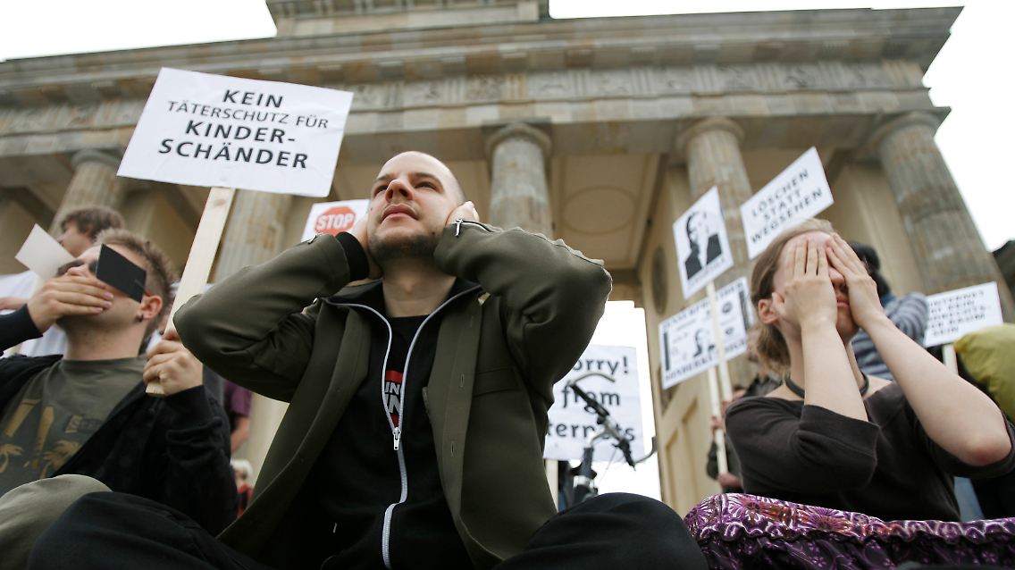 Protest leider erfolglos: Die Argumente der Internetgemeinde konnten die Netzsperren nicht verhindern.