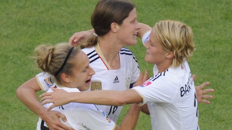 Kerstin Garefrekes: zwei WM-Tore in vier Spielen sind eine ordentliche Bilanz. Das findet auch die FIFA.
