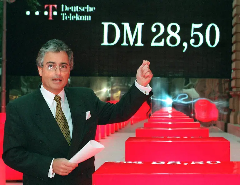 Telekom-Aktie-1996-Ausgabe-Ron-Sommer