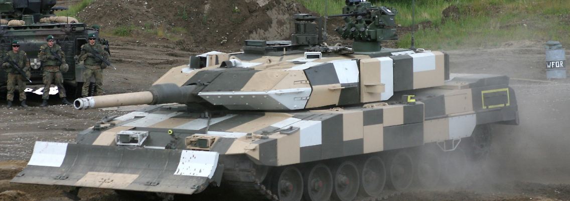Von saudischem Interesse: Der Kampfpanzer Leopard 2.