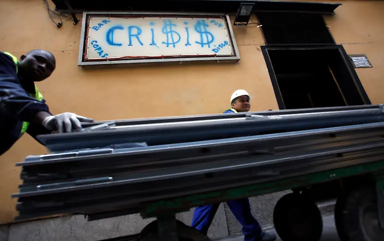 Spanien-Madrid-Krise