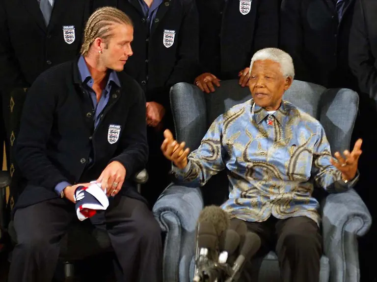 Beckham-Frisur-Mandela