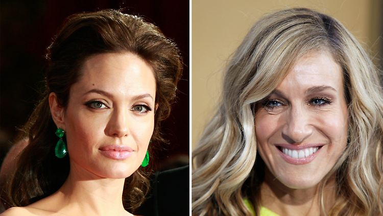Dank Film, Parfüm und Mode ganz vorne: Jolie (l) und Parker.