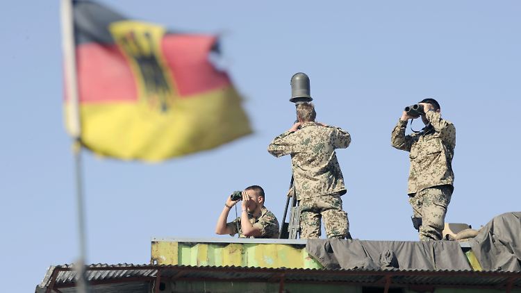 Bekommen Verstärkung: Bundeswehrsoldaten in Feisabad.