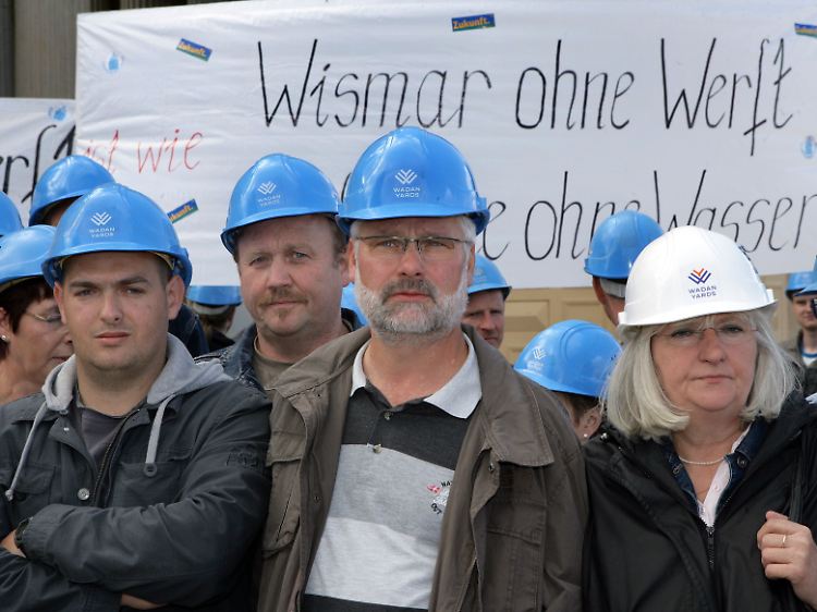 Die Werften können zunächst weiter Schiffe bauen.