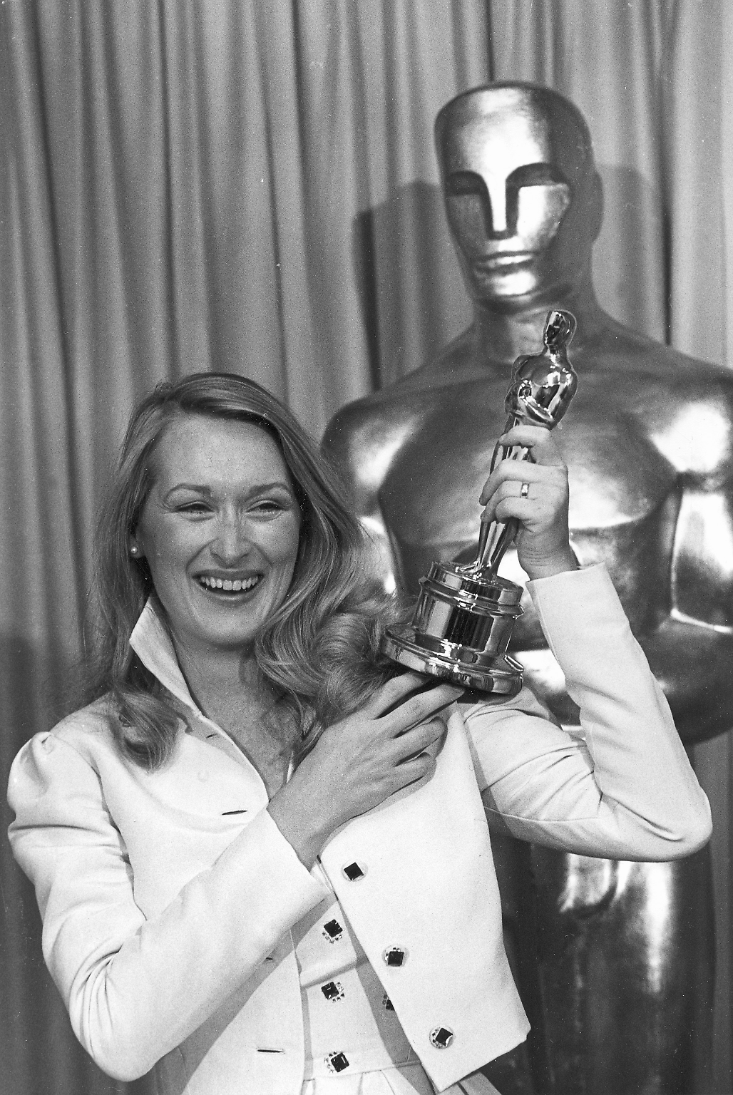 Ihren ersten Oscar hätte Meryl Streep beinahe verloren: Vor lauter Aufregung vergaß sie das gute Stück nach der Preisverleihung auf der Toilette.