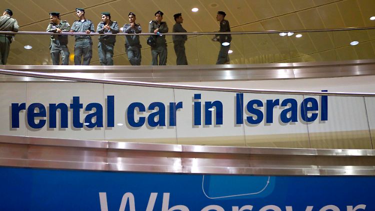 Auf dem Flughafen Ben Gurion wurden die Sicherheitsmaßnahmen verstärkt.