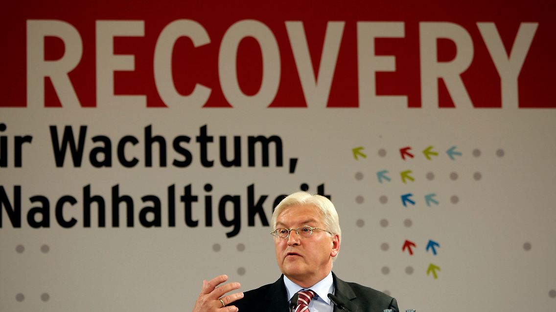 Entdeckt seine grüne Seite: SPD-Kanzlerkandidat Steinmeier.