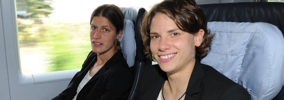 Ist Fahrdienst gewohnt: Annike Krahn fährt Bahn.