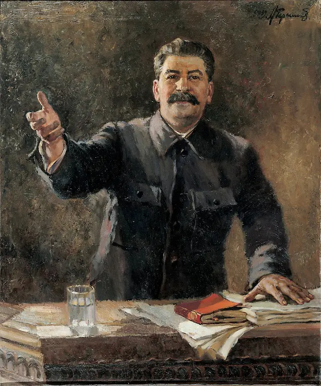 Stalin-Kunstwerk-Gerassimow