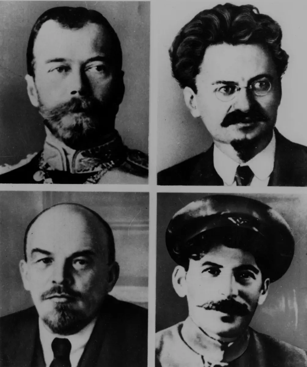 Stalin-Lenin-Nikolaus-Trotzki