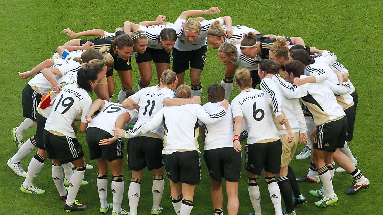 Garantiert richtig gemeldet: Die DFB-Frauen von Silvia Neid.