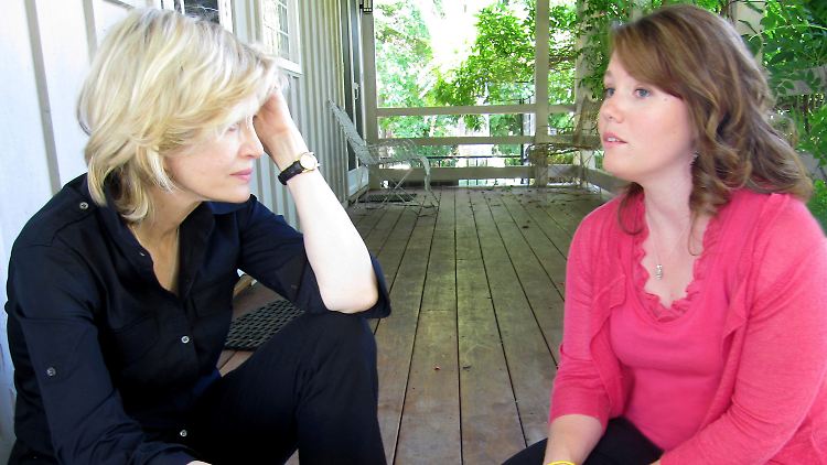 Dugard (re.) im Gespräch mit Diane Sawyer.