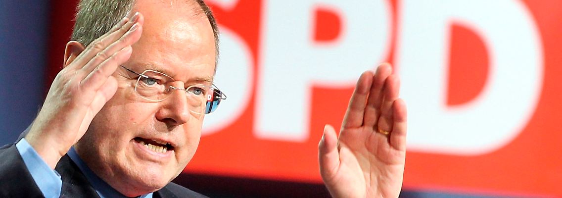 Peer Steinbrück hat nicht nur Freunde in der SPD.