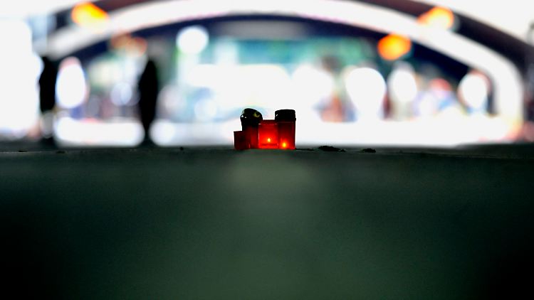 Der Todes-Tunnel wurde zum eigentlichen Trauerort.